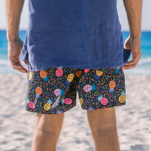 Men summer swimwear Pineapple